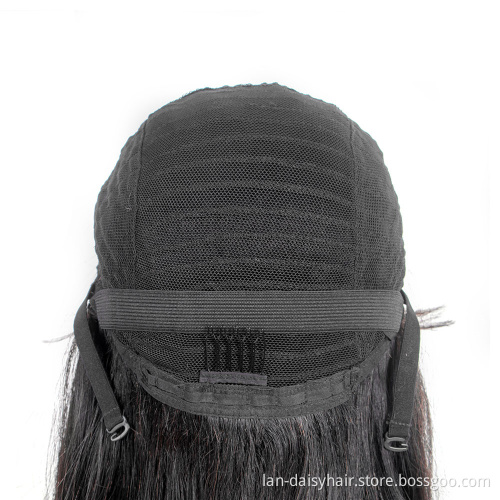 Wholesale Mongolian Jerry Curly Human Hair Wigs with Bangs Virgin Hair  Wigs Machine Made  Wigs For Women  Remy Hair